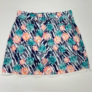 Pebble Beach Skirt Dry-Luxe Performance Women’s Size Medium Floral